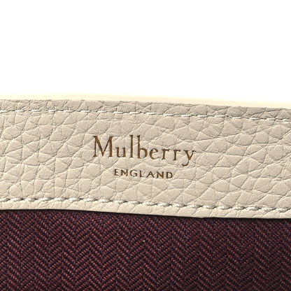 Mulberry Heavy Grain Calfskin Small Bryn Chalk 6 of 9