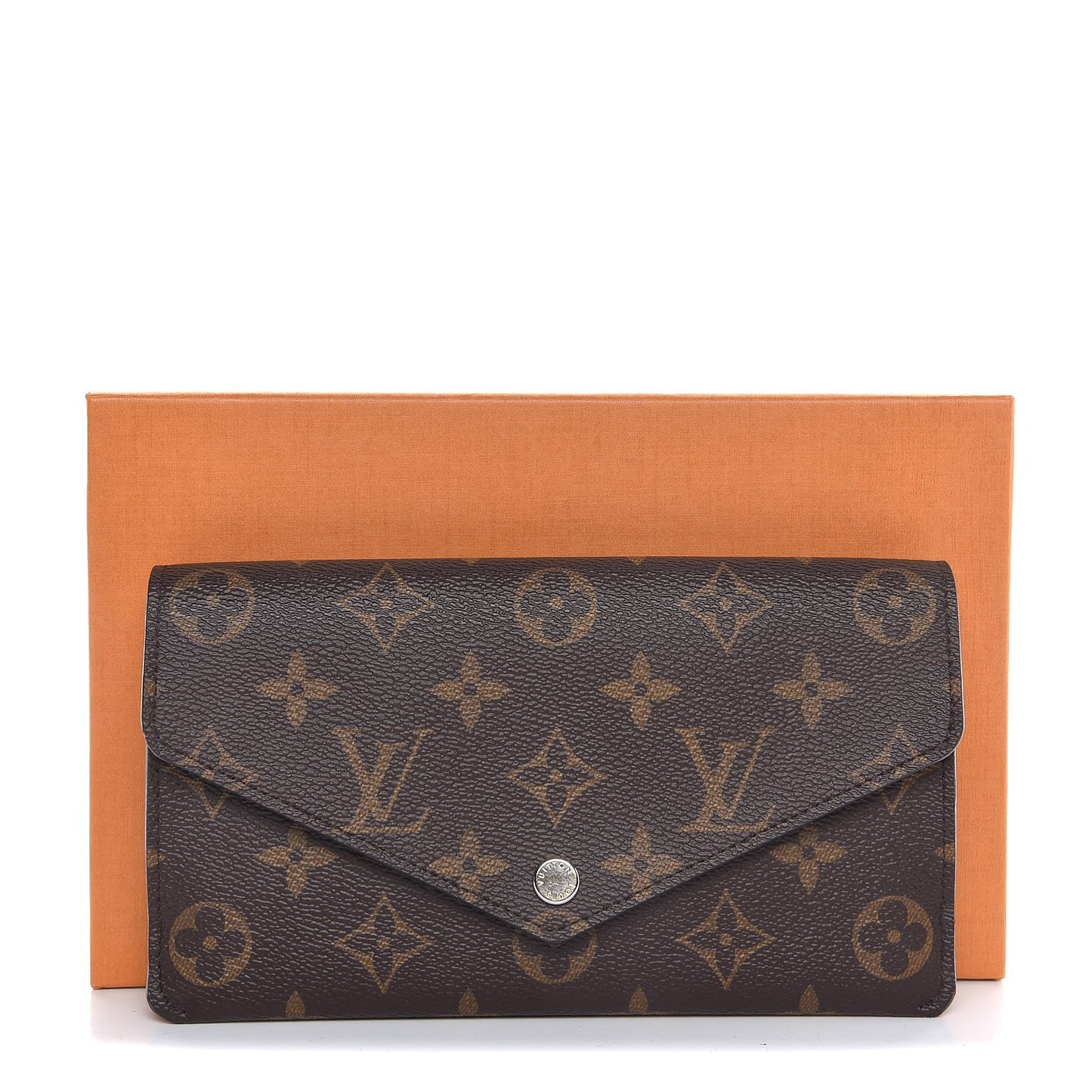 Monogram Jeanne Wallet Rose Ballerine