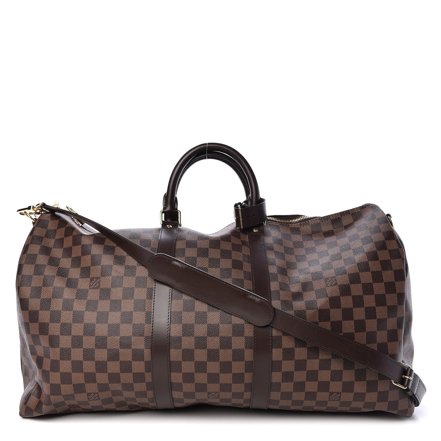 Damier Ebene Keepall Bandouliere 55