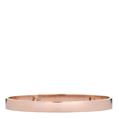Hermes 18K Rose Gold Diamond PM Collier De Chien Bracelet ST 2 of 4