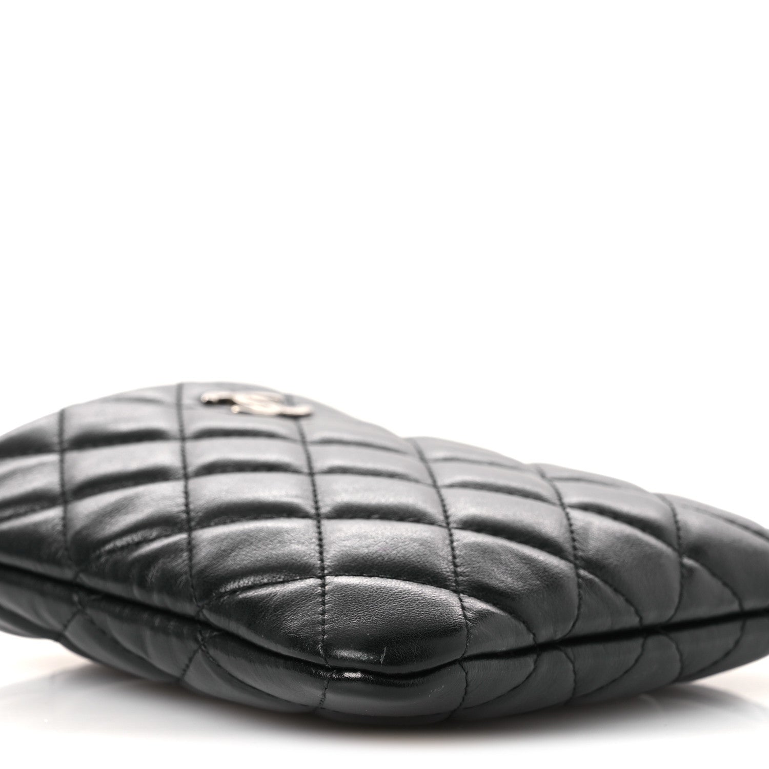Chanel Calfskin Quilted Crossbody Bag Black 10 of 12