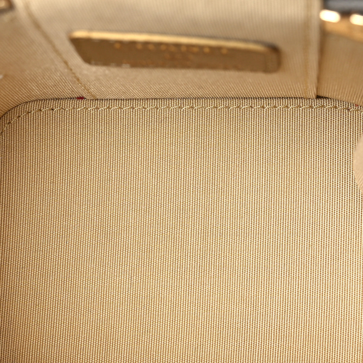 Lambskin Quilted Pearl Crush Mini Vanity Case With Chain Grey
