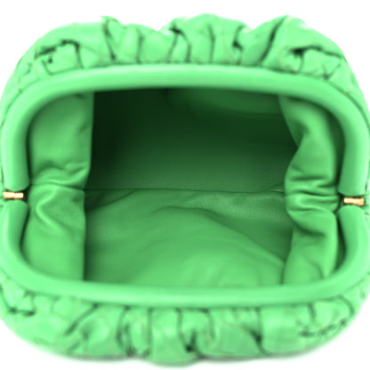 Bottega Veneta Nappa Intrecciato The Mini Pouch Clutch Parakeet 5 of 10