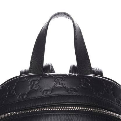 Gucci Guccissima Signature Small Day Backpack Black 13 of 15