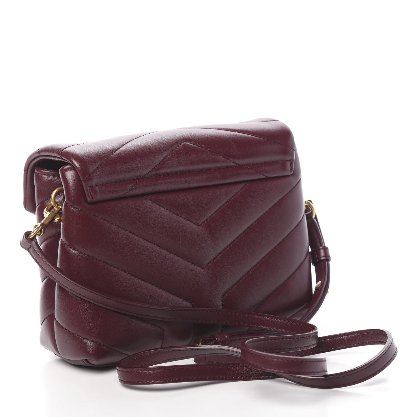 Calfskin Y Quilted Monogram Toy Loulou Monogram Crossbody Bag Rouge Legion