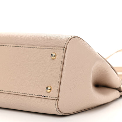 Dolce & Gabbana Dauphine Medium Miss Sicily Satchel Beige 8 of 12