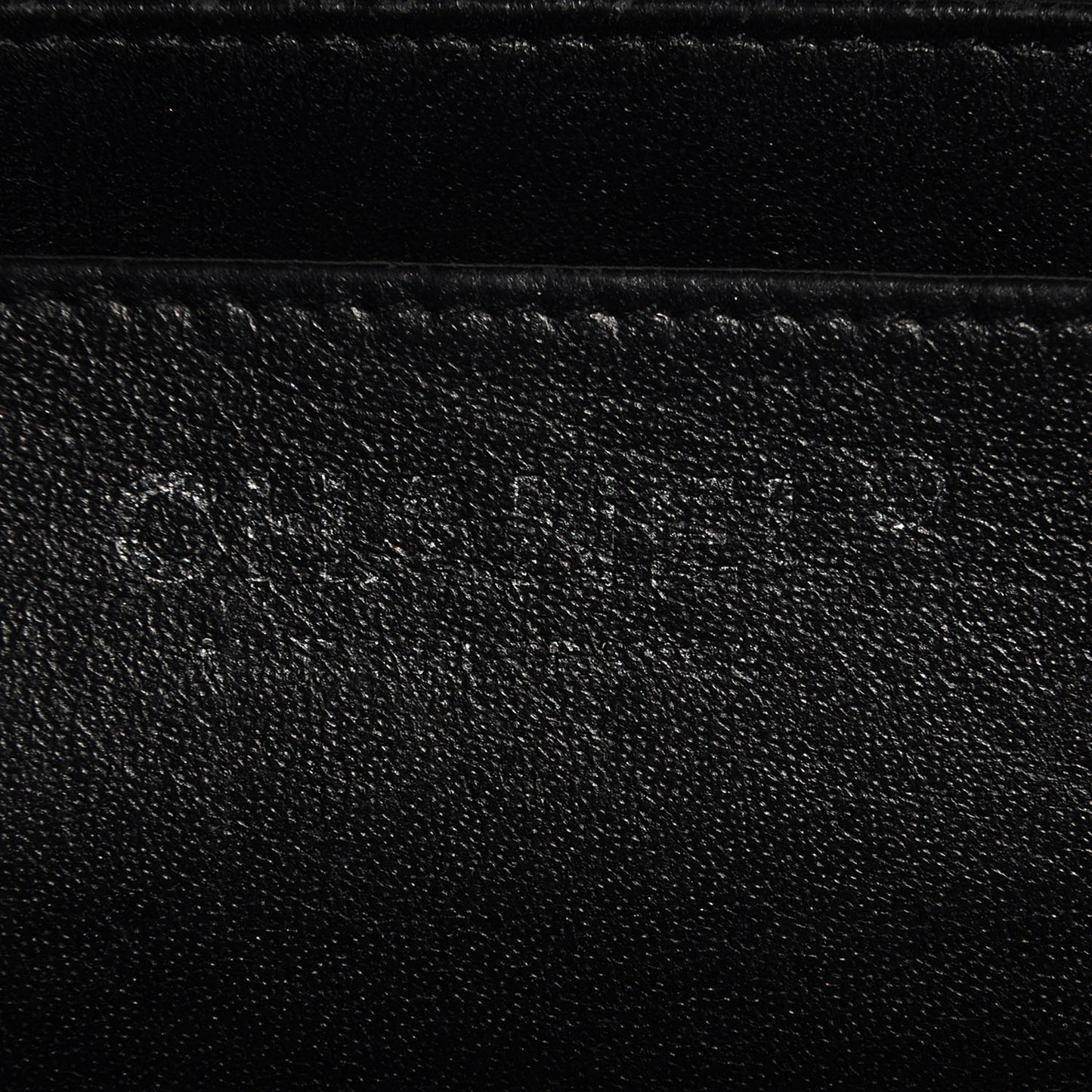 Caviar Jumbo Single Flap Black