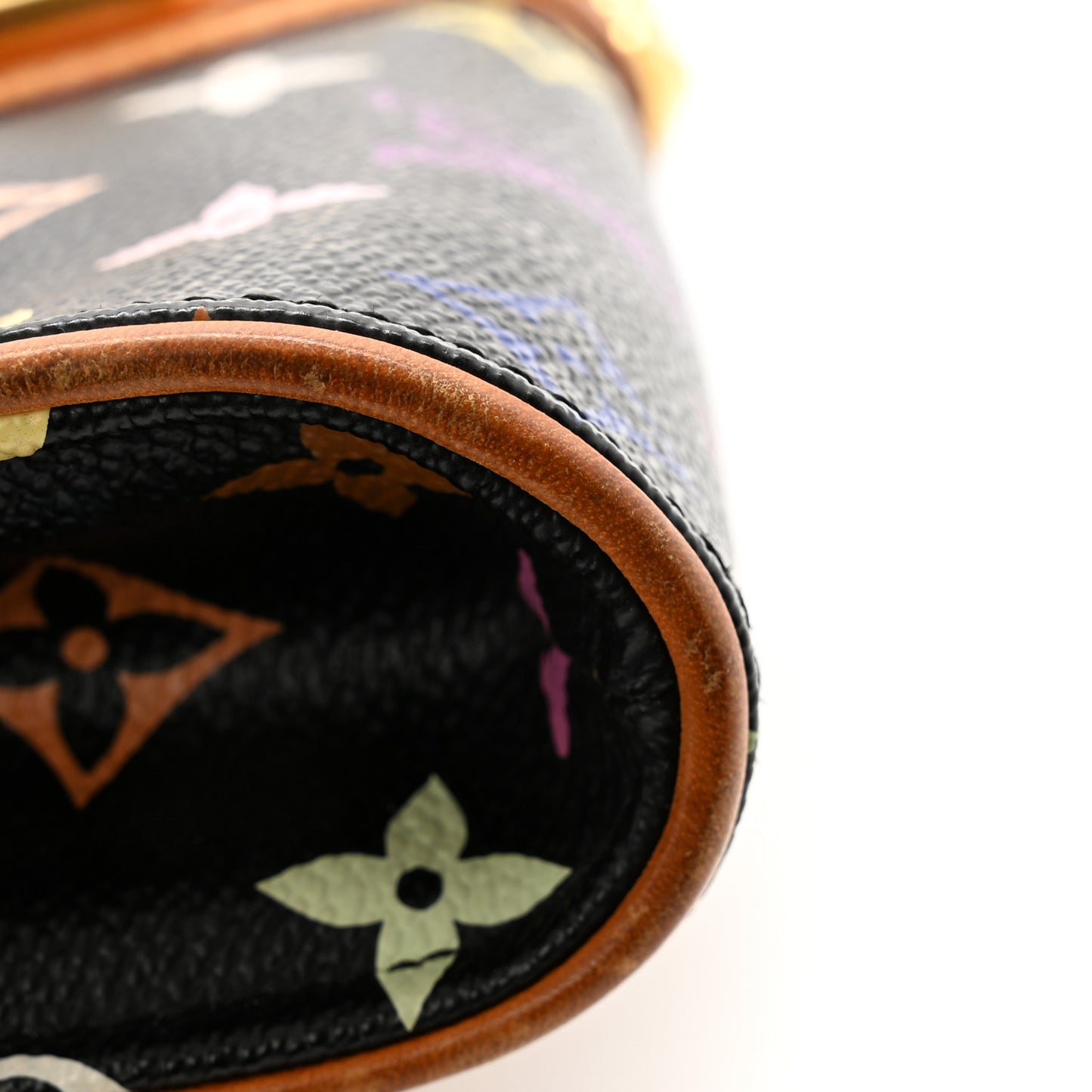 Monogram Multicolor Courtney Clutch Black