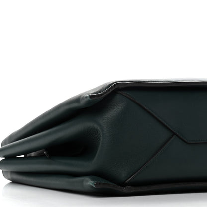 Celine Smooth Calfskin Medium Tri-Fold Bag Bottle Green 8 of 15
