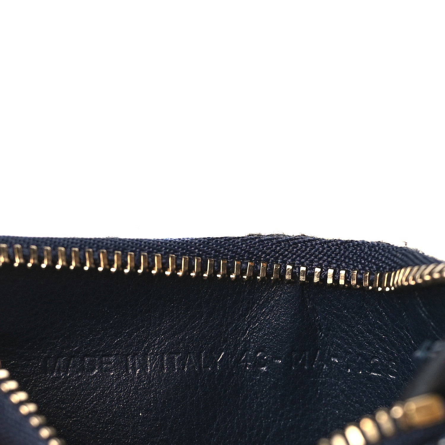 Christian Dior Oblique Saddle Coin Purse Blue 8 of 10