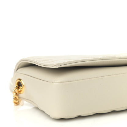 Saint Laurent Lambskin Matelasse Monogram Kate 99 Crema Soft 9 of 10