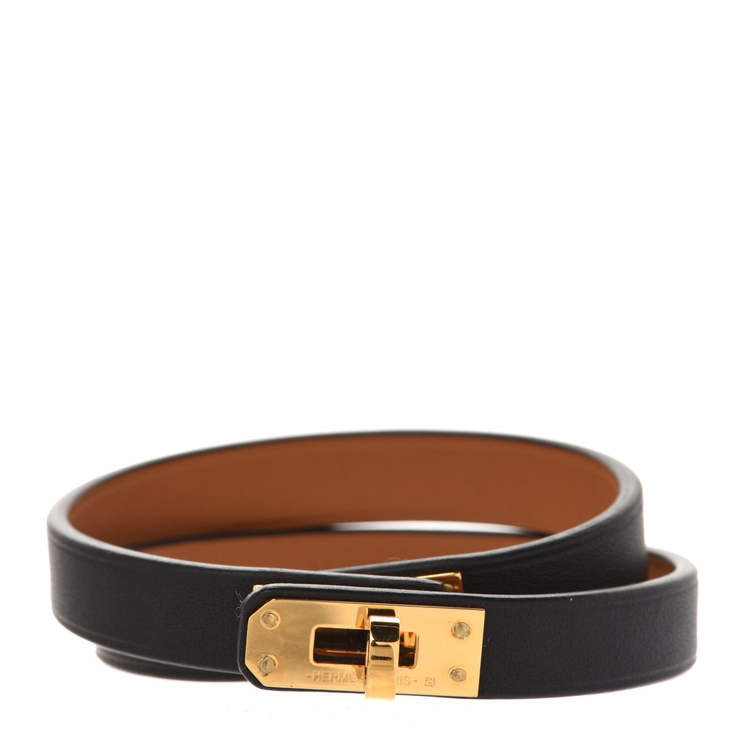 Swift Mini Kelly Double Tour Bracelet T2 Black