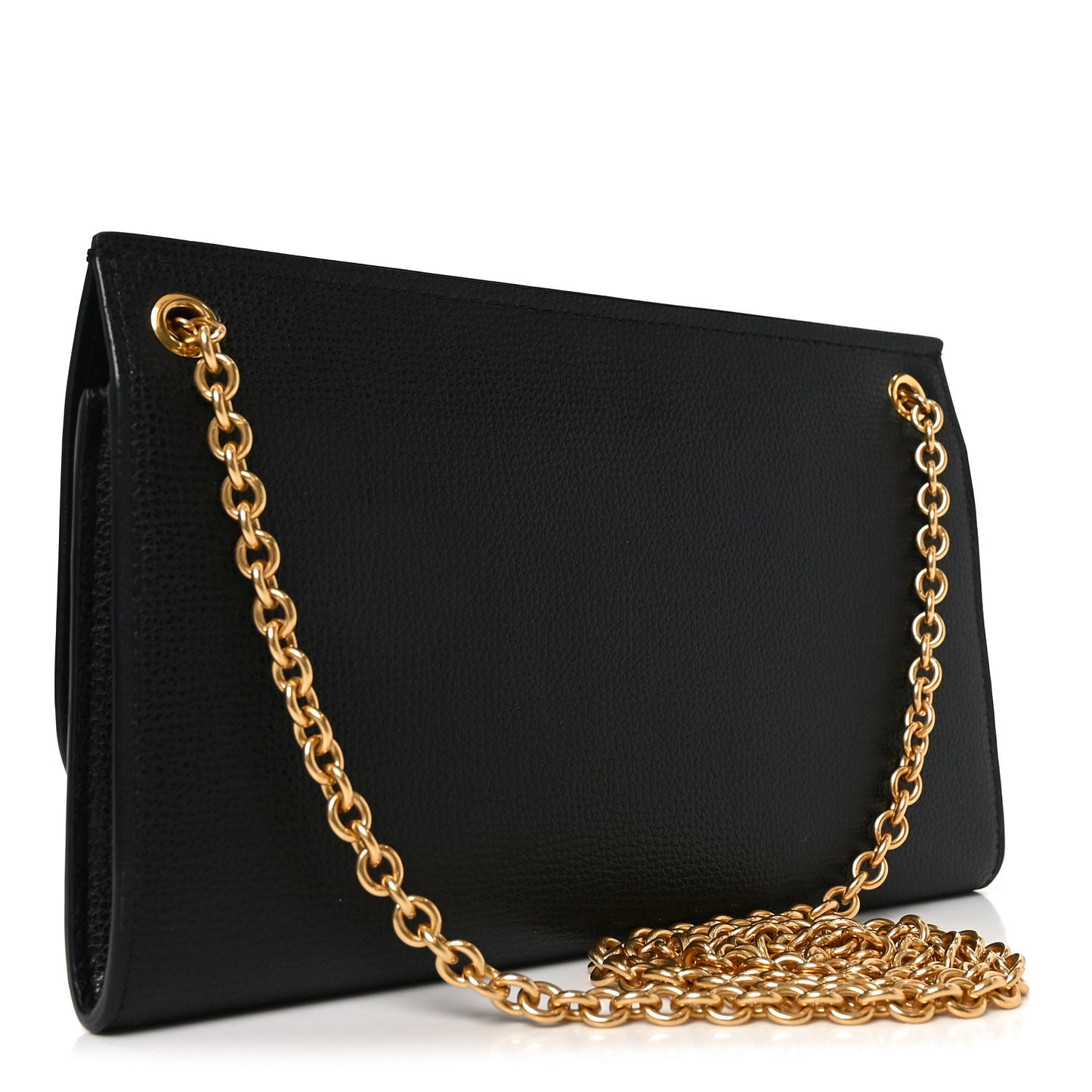 Small Classic Grain Amberley Convertible Clutch Black