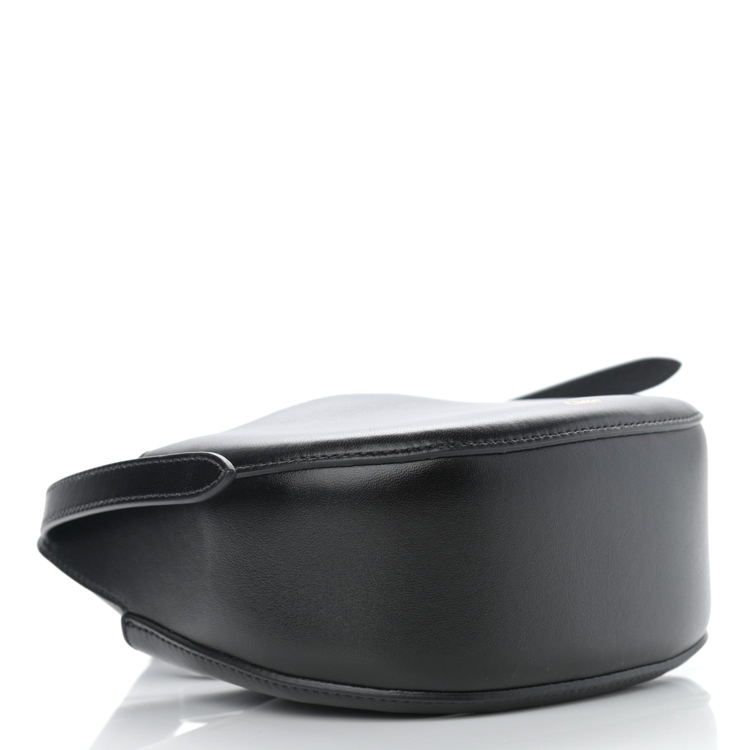 Chloe Small Grain Calfskin Kiss Bag Black 4 of 9