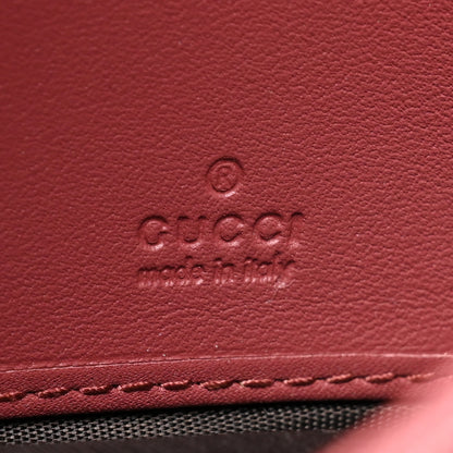 Gucci GG Supreme Monogram Blooms Continental Wallet Beige Multicolor Dry Rose 7 of 9
