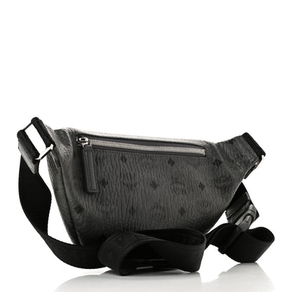 MCM Visetos Small Fursten Belt Bag Phantom Grey 3 of 9
