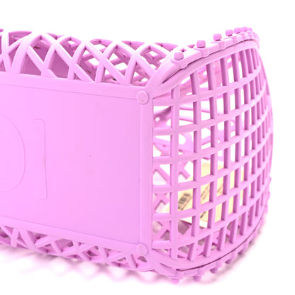 Fendi Recycled Plastic Vitello Liberty Matte Medium Fendi Basket Violetta 11 of 12