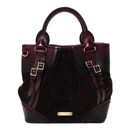 Burberry Suede Calfskin Medium Whipstitch Tote 1 of 11