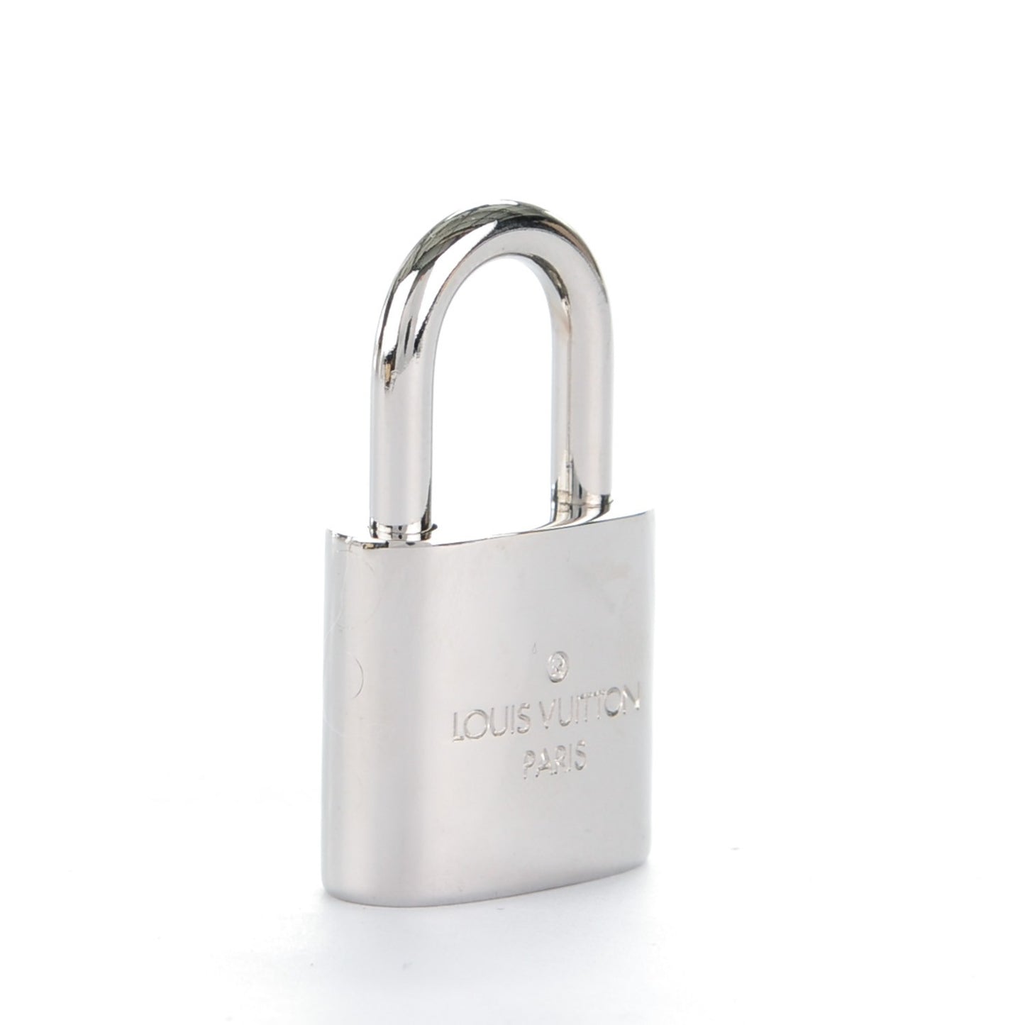 Polished Silver Lock and Key Set