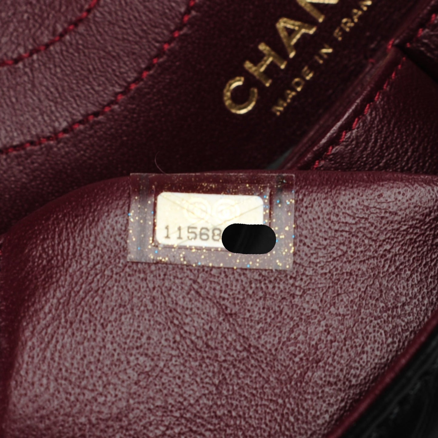 Aged Calfskin Quilted 2.55 Reissue 226 Flap Black