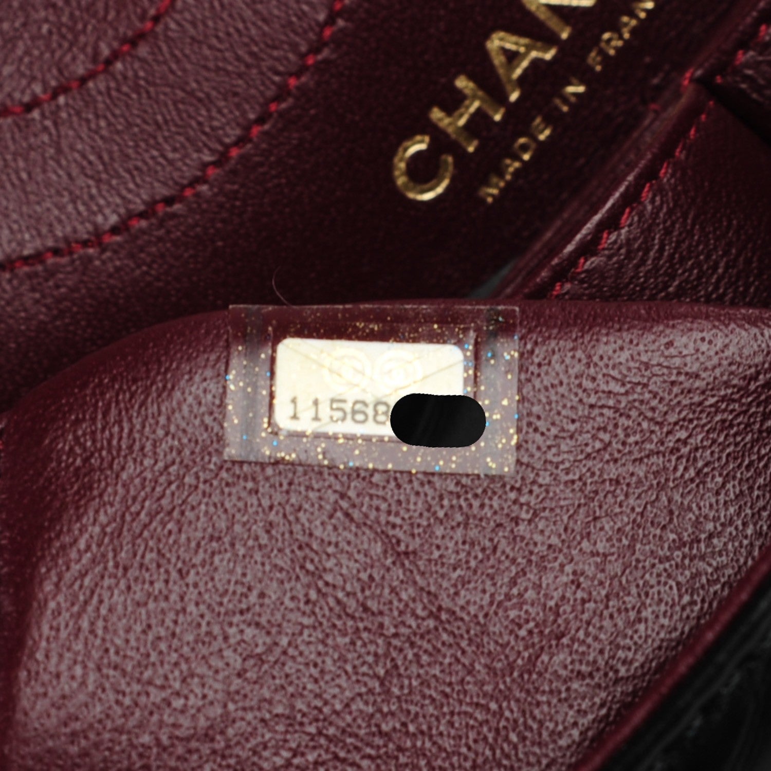 Chanel Aged Calfskin Quilted 2.55 Reissue 226 Flap Black 7 of 8