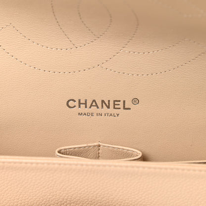 Chanel Caviar Quilted Jumbo Double Flap Beige Clair 6 of 15