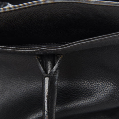 Chanel Calfskin Cerf Executive Shopper Tote Black 18 of 19