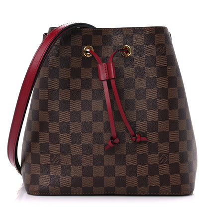 Louis Vuitton Damier Ebene Neonoe MM Cherry Berry 1 of 9