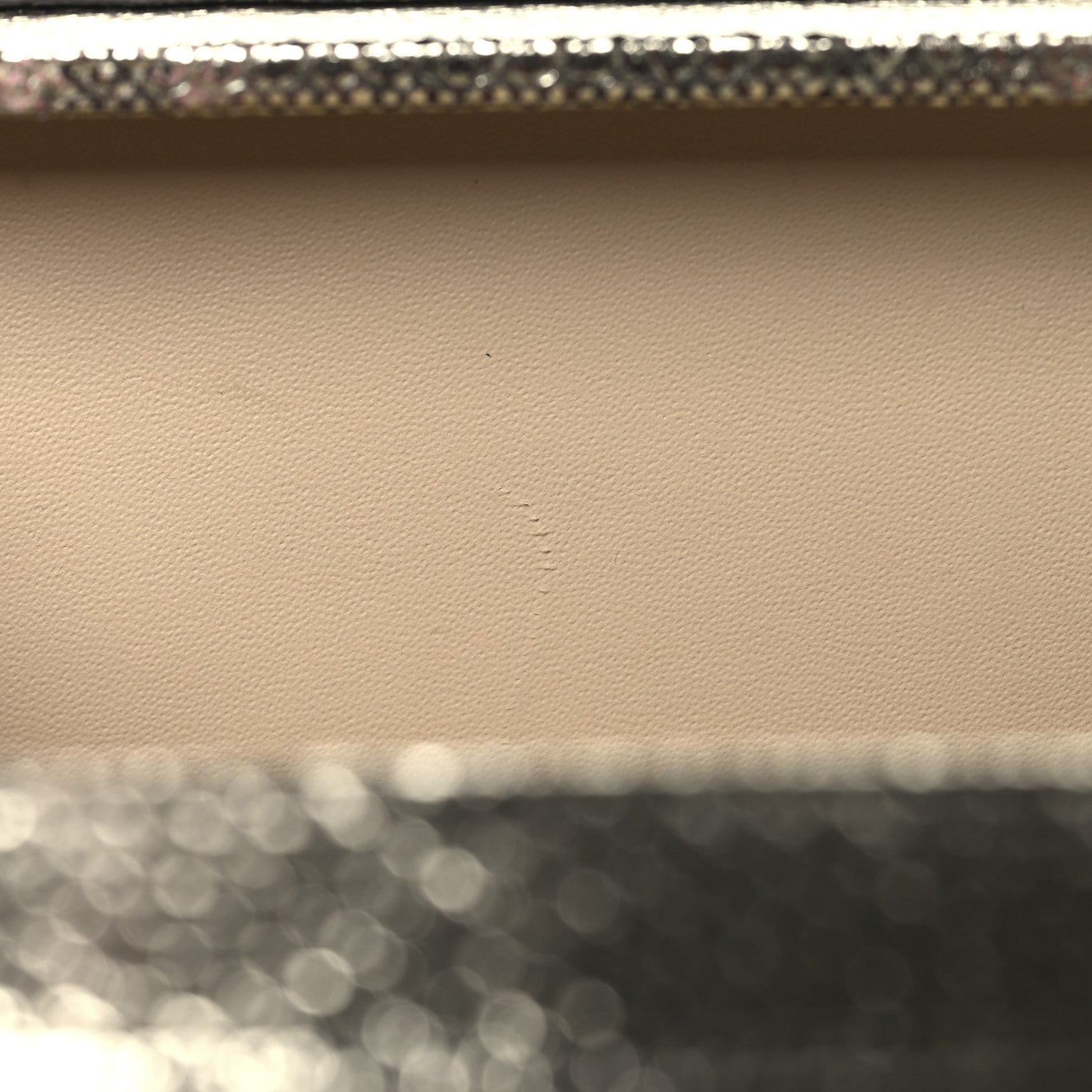 Louis Vuitton Lizard Petite Malle Silver 10 of 12
