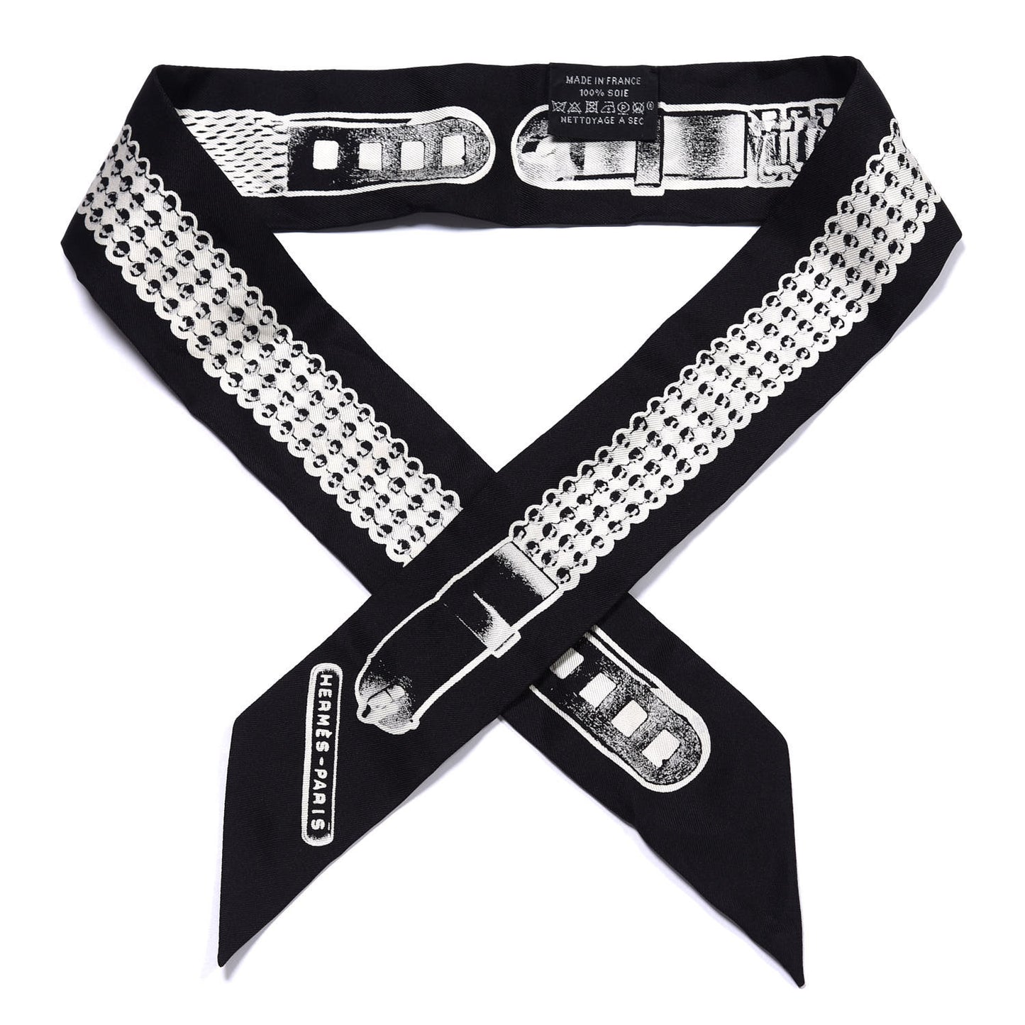 Silk Le Tresor De Medor Twilly Black White