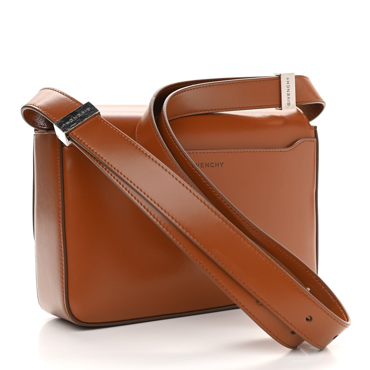 Givenchy Box Calfskin Medium 4G Shoulder Bag Chestnut 3 of 11