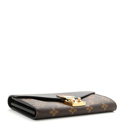 Louis Vuitton Monogram Pallas Wallet Black 4 of 6