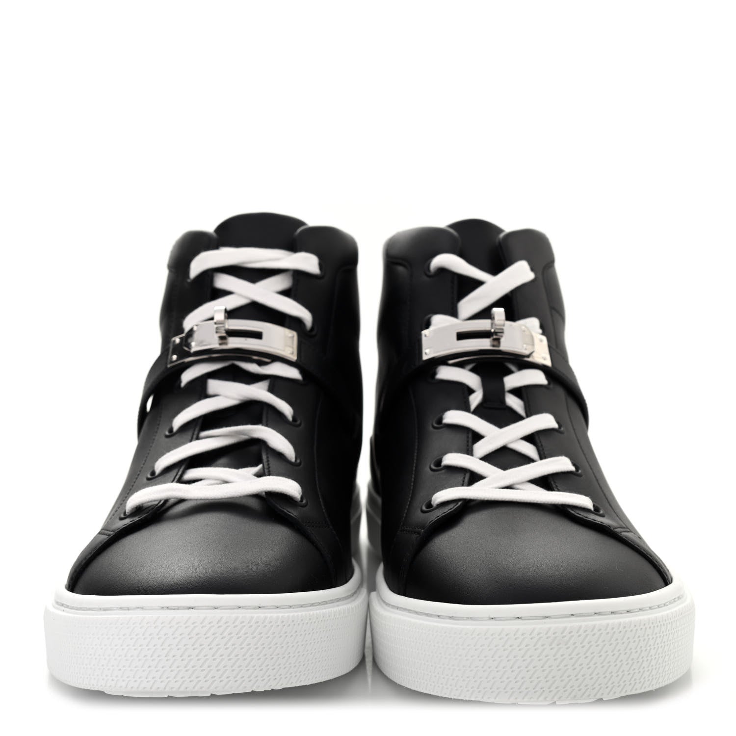 Hermes Calfskin Mens Daydream Sneakers 45 Black 2 of 7