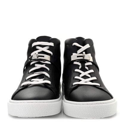 Hermes Calfskin Mens Daydream Sneakers 45 Black 2 of 7