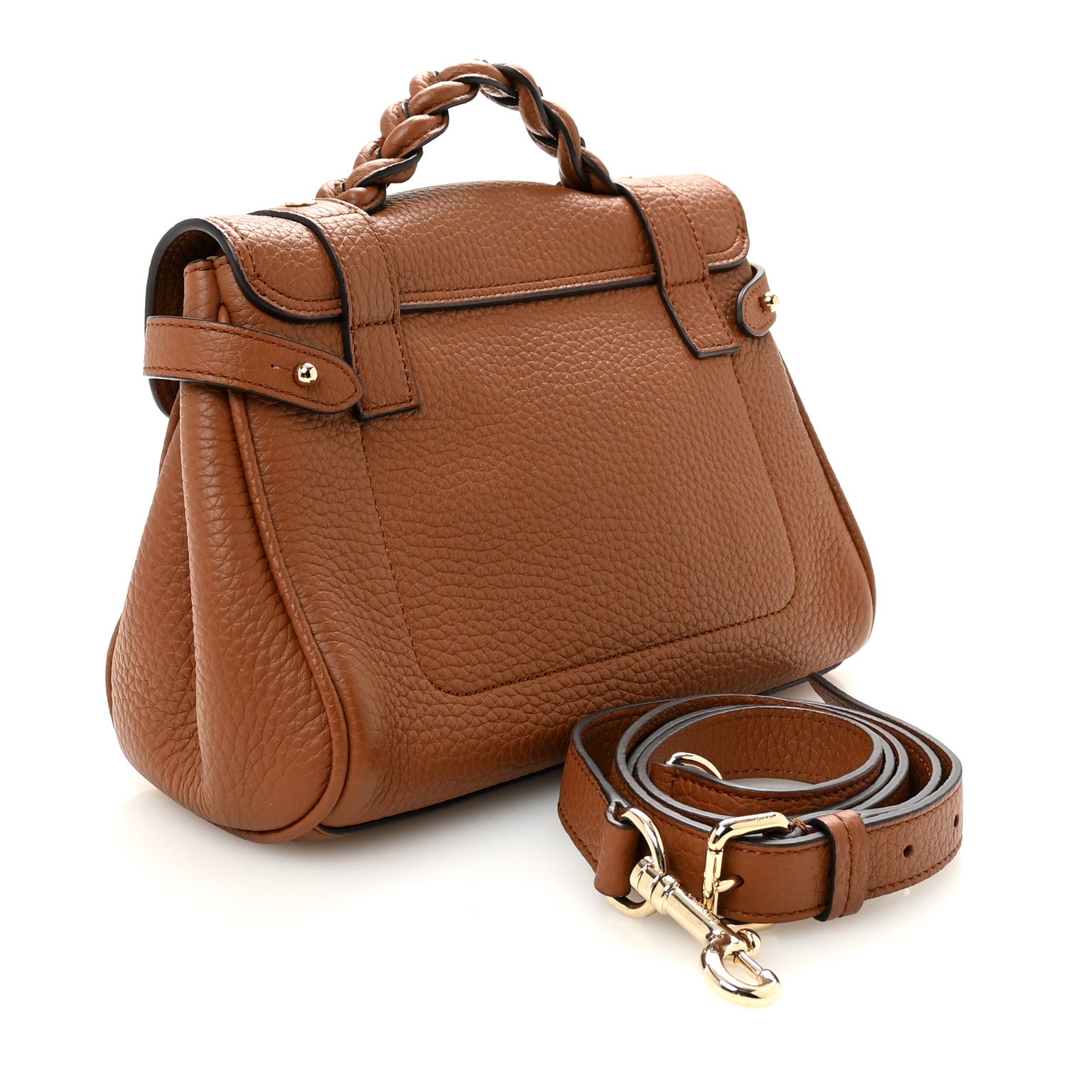 Mulberry Heavy Grain Mini Alexa Chestnut 3 of 9