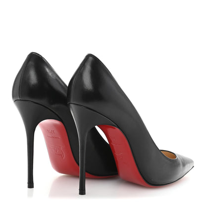 Christian Louboutin Shiny Nappa Decollete 554 100 Pumps 37.5 Black 5 of 9