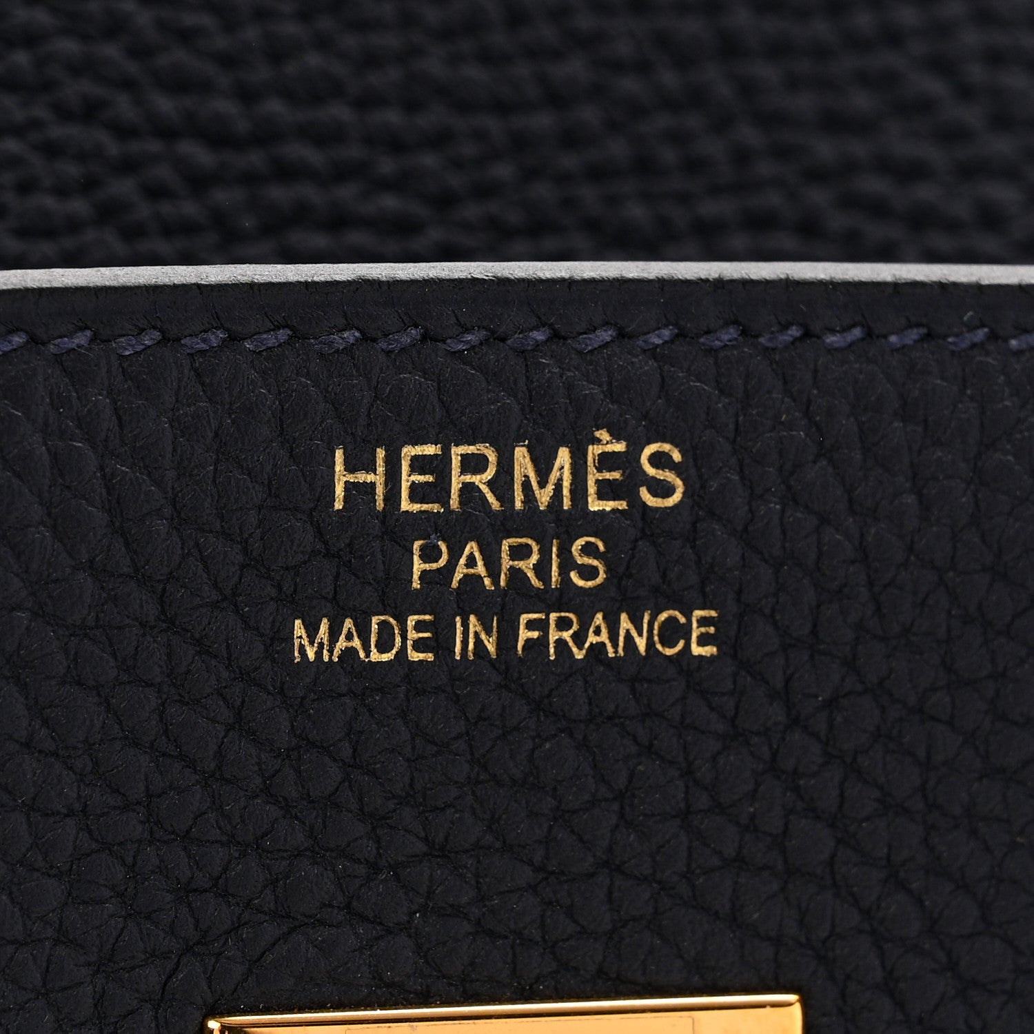 Hermes Togo Birkin 35 Bleu Nuit 6 of 13