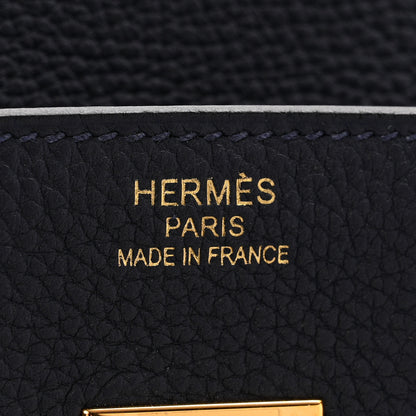 Hermes Togo Birkin 35 Bleu Nuit 6 of 13