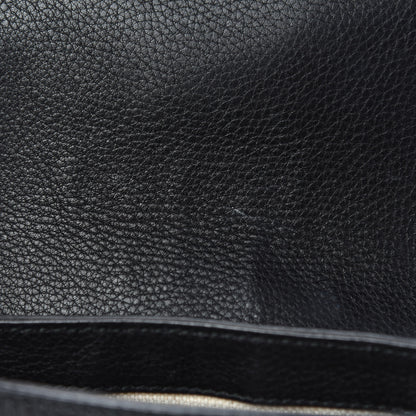 Gucci Pebbled Calfskin Small Soho Flap Crossbody Black 10 of 13