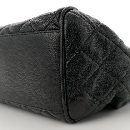 Chanel Caviar Quilted Timeless Accordion Flap Black 10 of 11