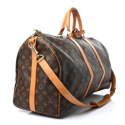 Louis Vuitton Monogram Keepall Bandouliere 50 3 of 9