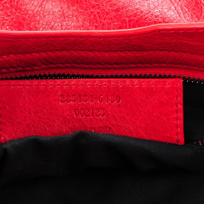 Balenciaga Agneau Giant 12 Silver Hardware Town Rouge Coquelicot 7 of 7