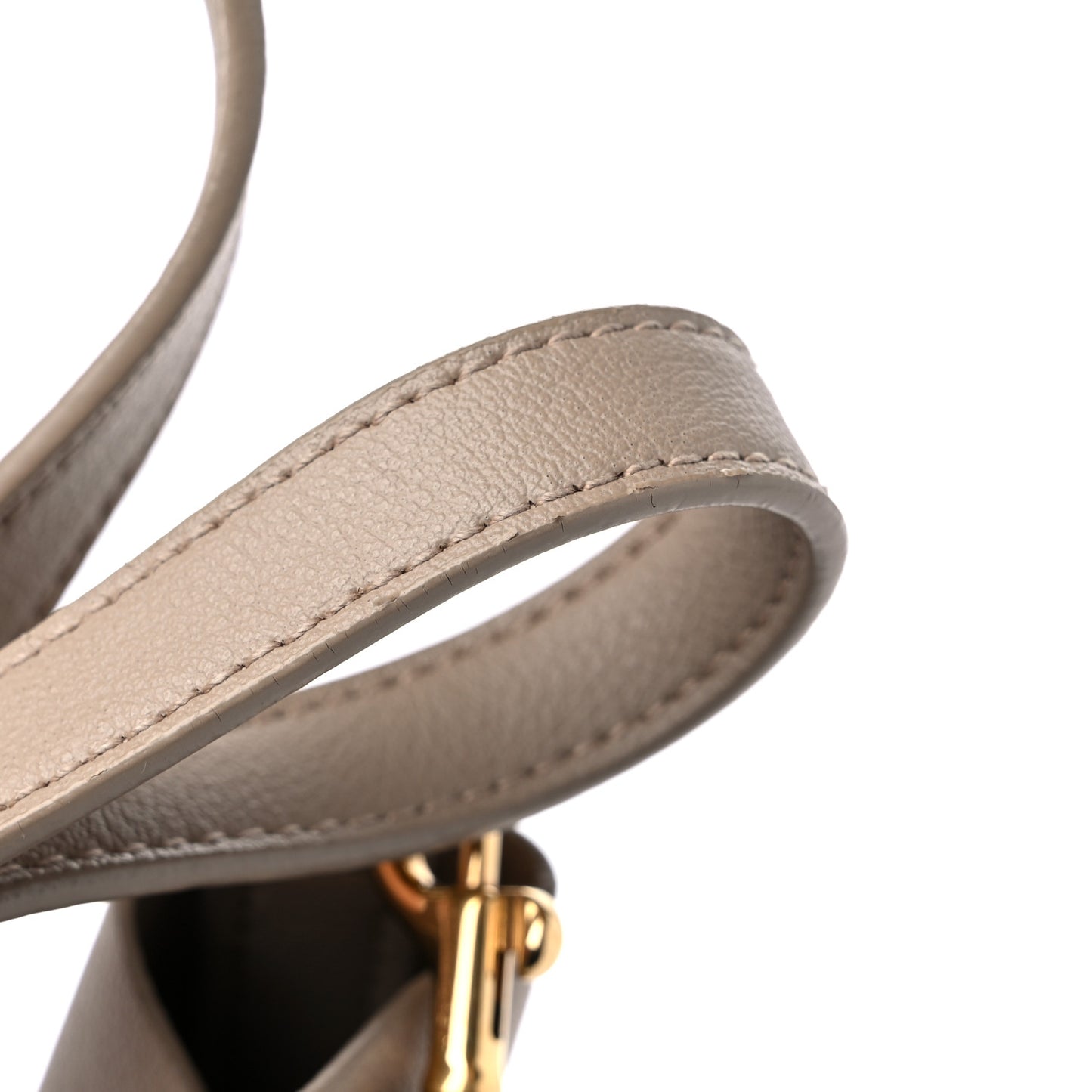 Calfskin Toy Shopping Tote Nude Powder