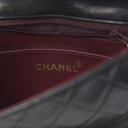 Chanel Lambskin Quilted Mini Square Flap Black 6 of 11