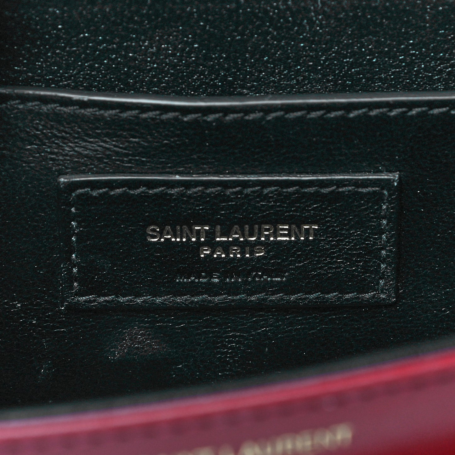 Box Calfskin Monogram Medium Solferino Satchel Rouge Opyum