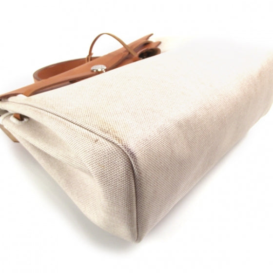 Hermes Her Bag Herbag Backpack Sand 2 in 1 5 of 11