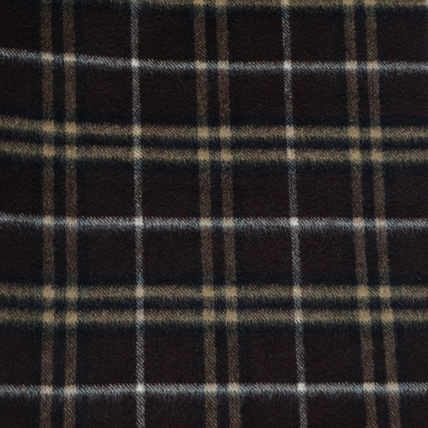 Cashmere Icon Check Scarf Brown