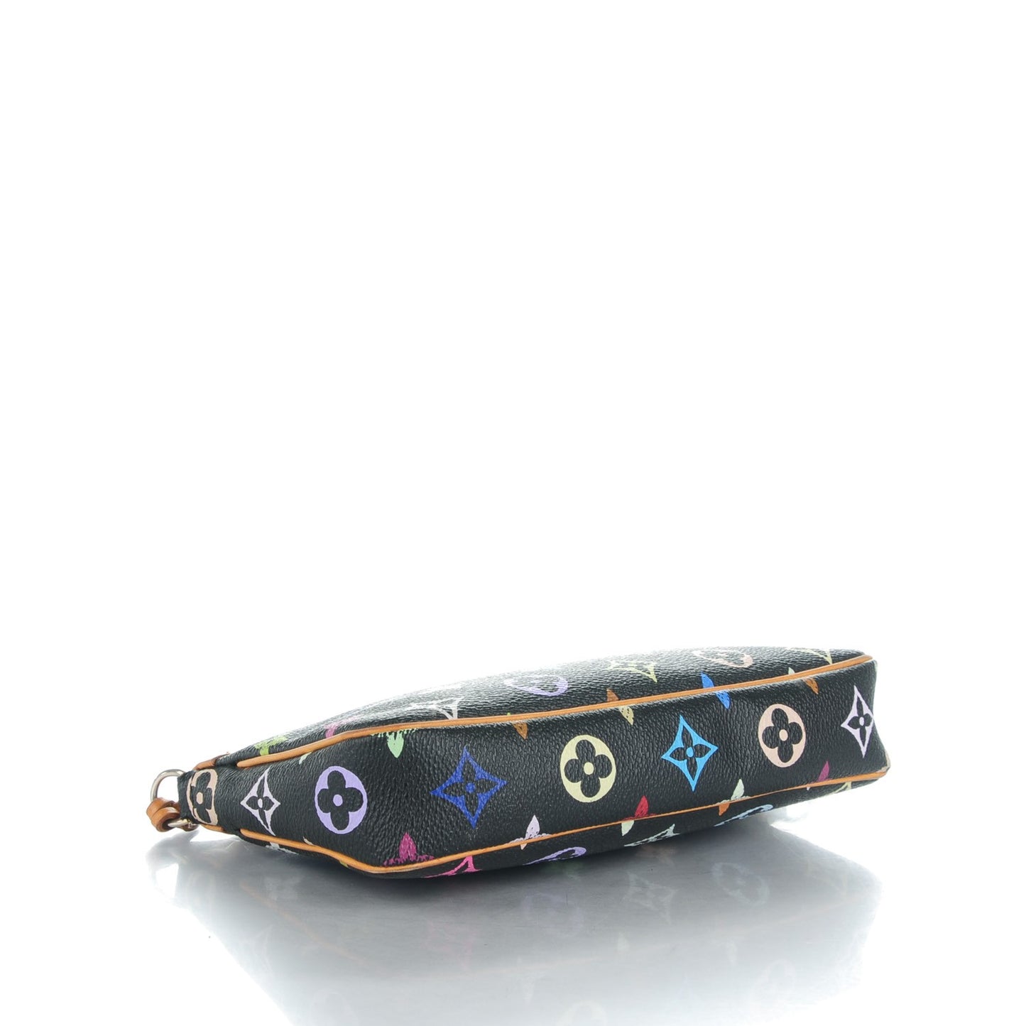 Monogram Multicolor Pochette Accessories Black