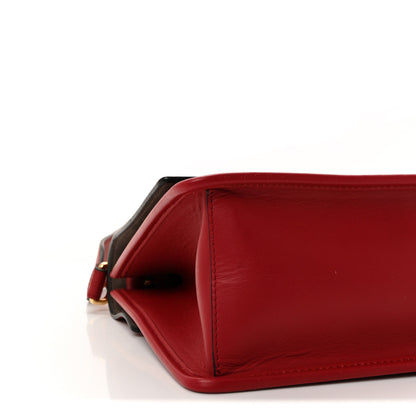 Fendi Vitello Century Opaco F is Fendi Kan I Shoulder Fragola 9 of 10