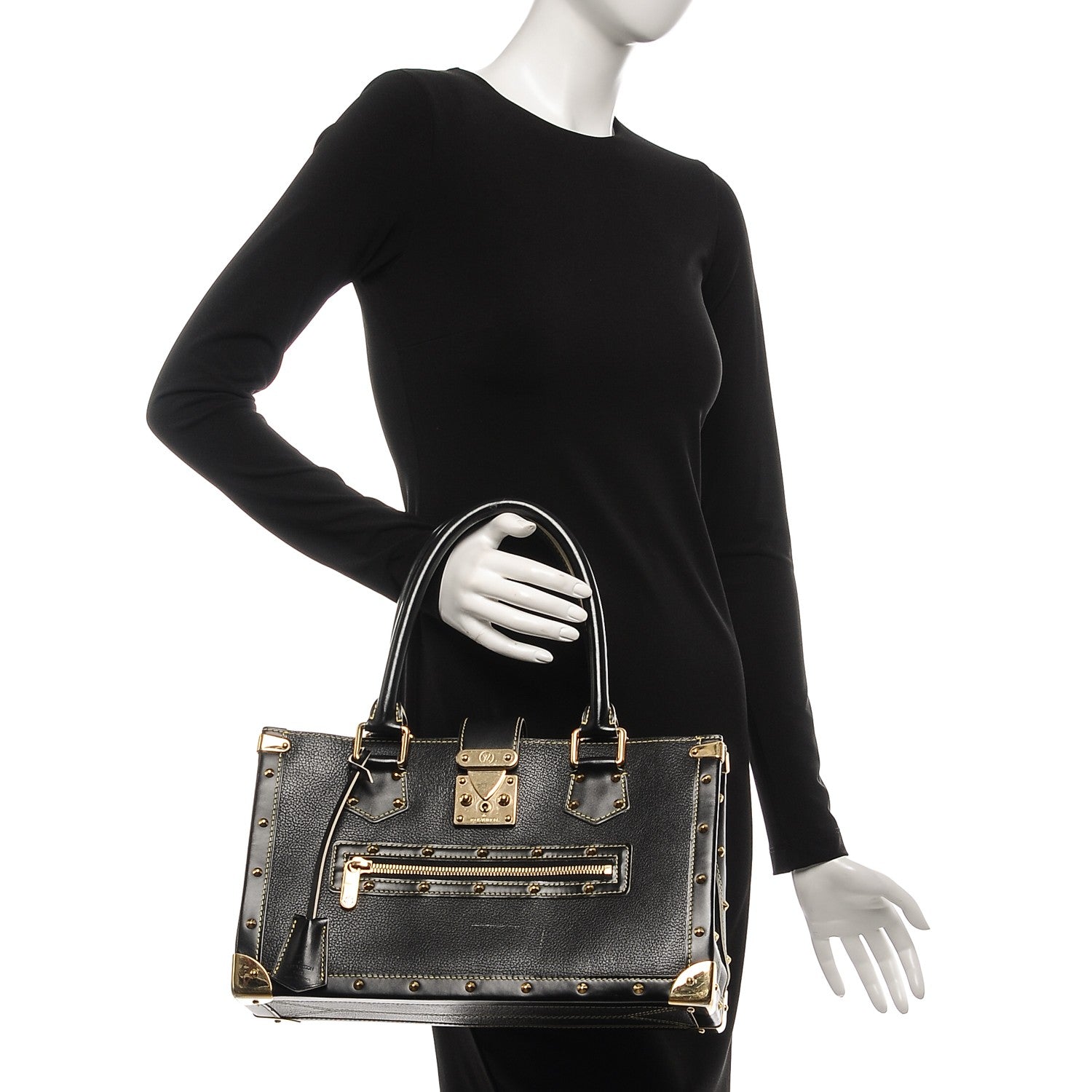 Louis Vuitton Suhali Le Fabuleux Black 2 of 6